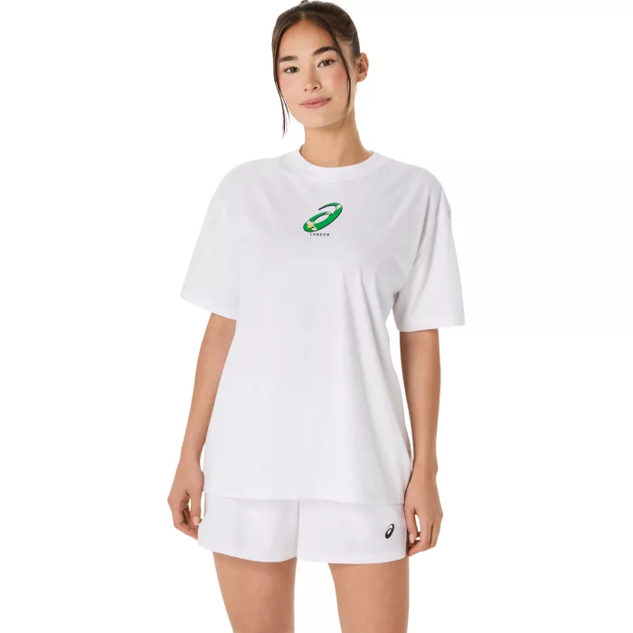 T-shirt ASICS femme court graphic londres