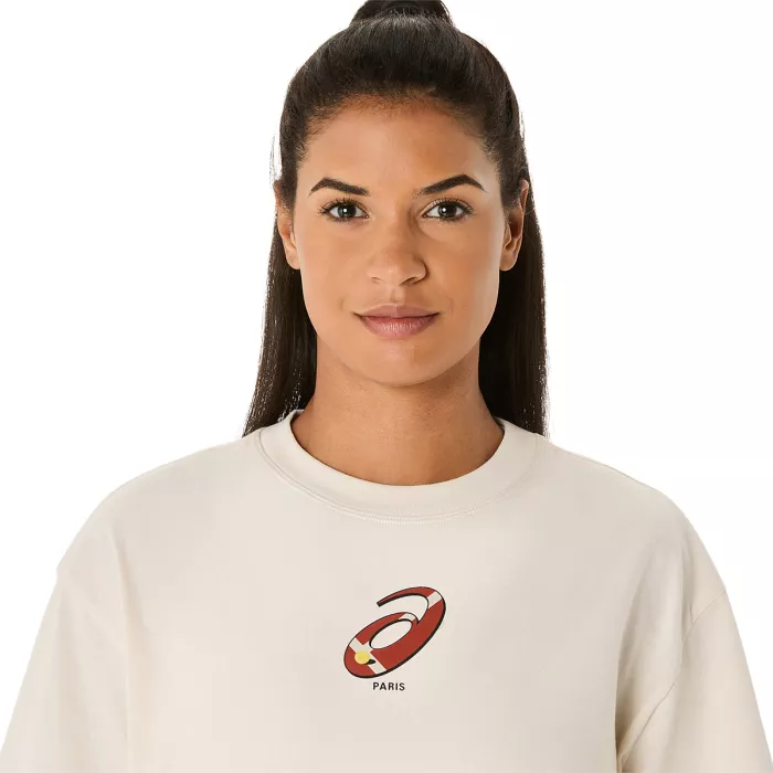 T-shirt ASICS femme court graphic paris