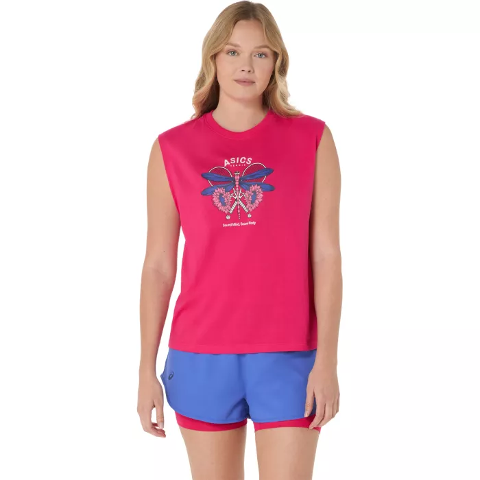 T-shirt ASICS femme game seasonal graphic