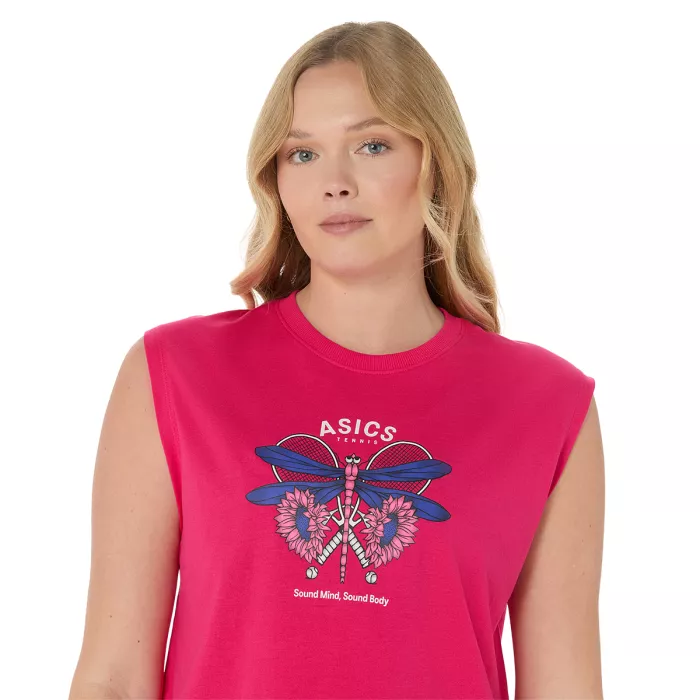 T-shirt ASICS femme game seasonal graphic