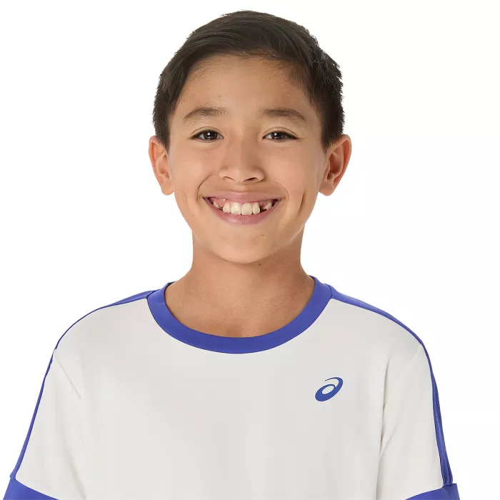 T-shirt ASICS junior garcon tennis