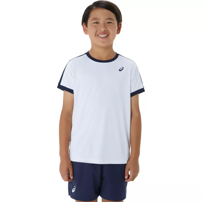 T-shirt ASICS junior garcon tennis