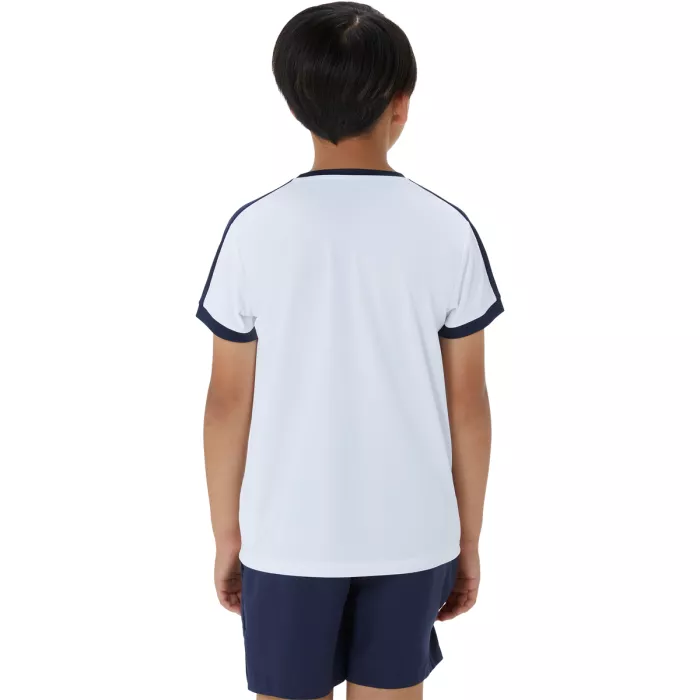 T-shirt ASICS junior garcon tennis