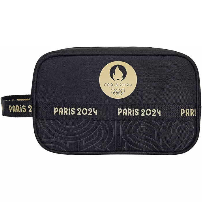 Black and gold toiletry kit PARIS 2024