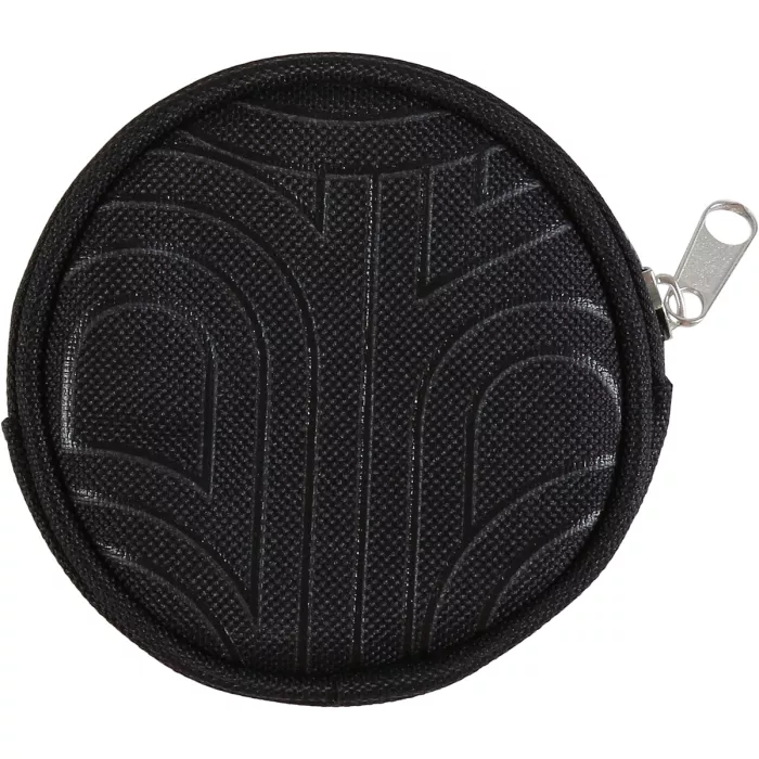 Round black and gold PARIS 2024 cash holder (9x9x2cm)