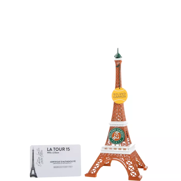 Mini eiffel tower ROLAND GARROS (15.5x6x6 cm)