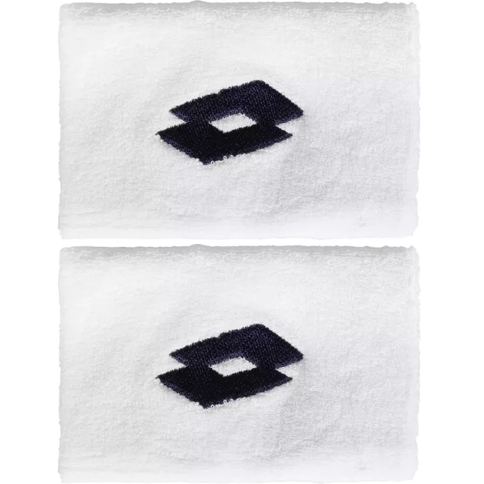 Paire de serre poignets LOTTO tennis double largeur 5" new york / miami