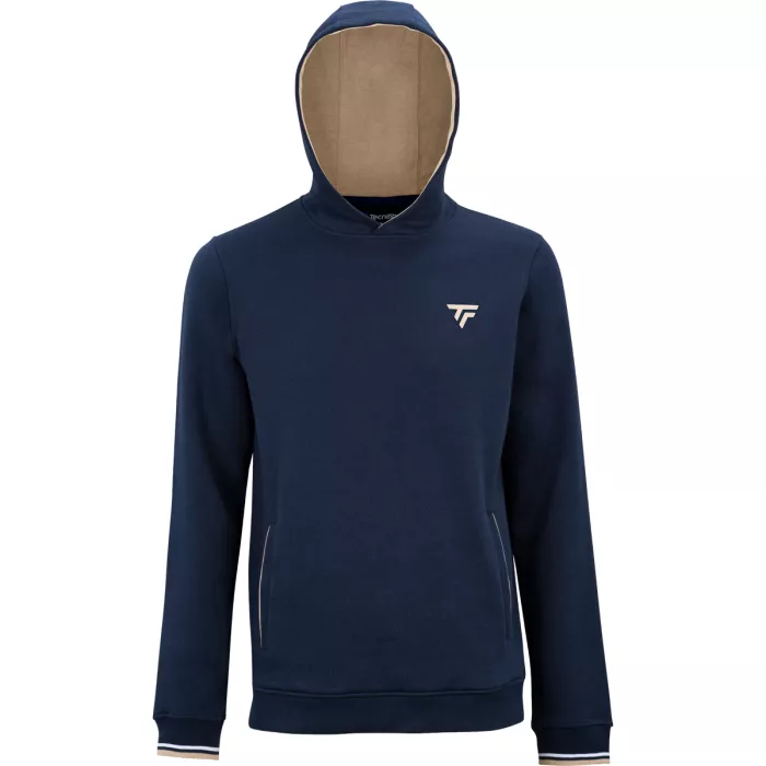 Sweat TECNIFIBRE hoodie marine unisexe