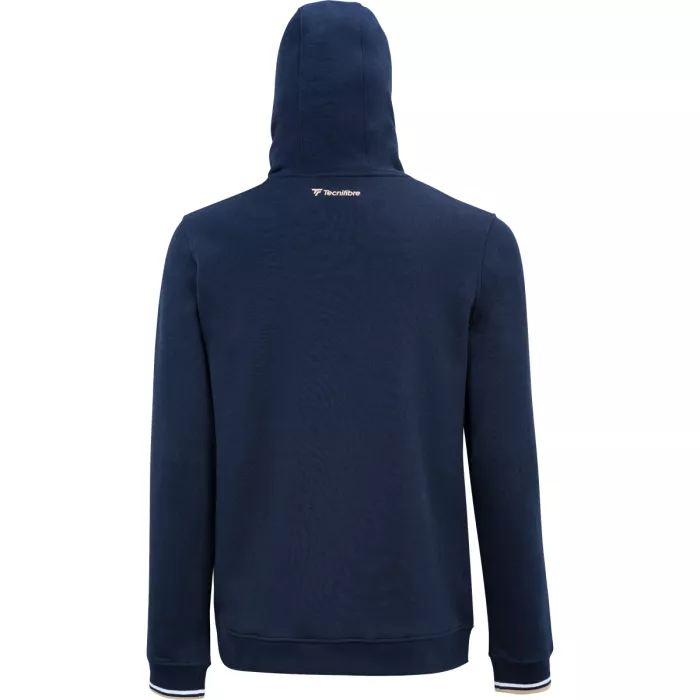 Sweat TECNIFIBRE hoodie marine unisexe