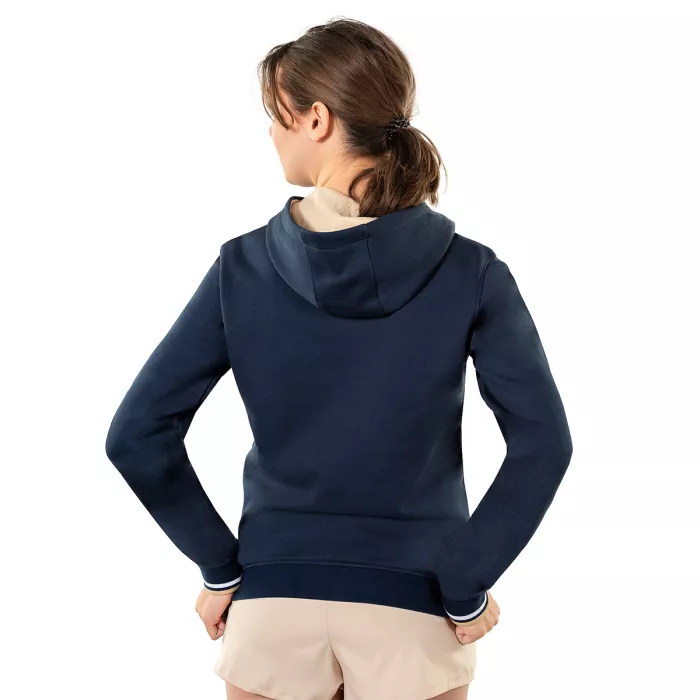 Sweat TECNIFIBRE hoodie marine unisexe