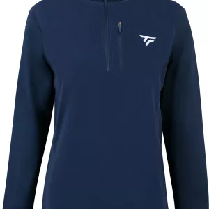 Sweat TECNIFIBRE femme polar 1/4 zip