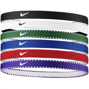 Pack of 6 NIKE swoosh sport elastics