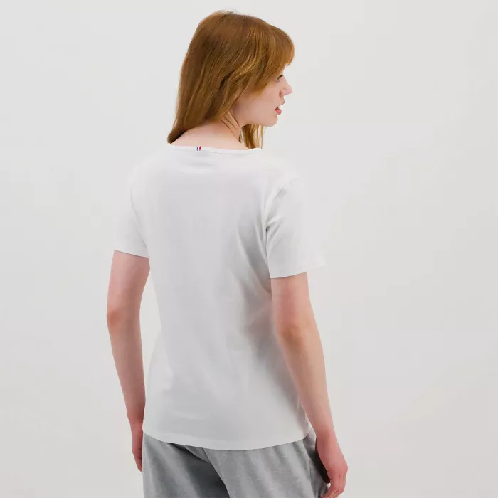 T-shirt LE COQ SPORTIF femme col v