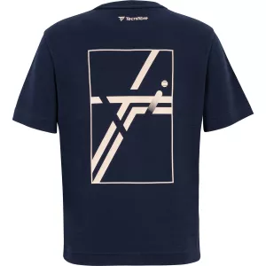 T-shirt TECNIFIBRE femme graphic marine 2025