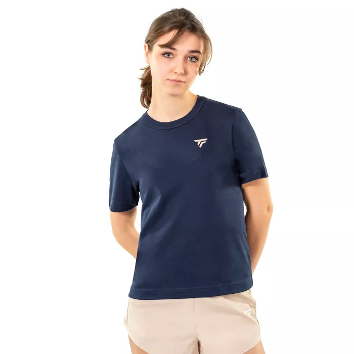 T-shirt TECNIFIBRE femme graphic marine 2025