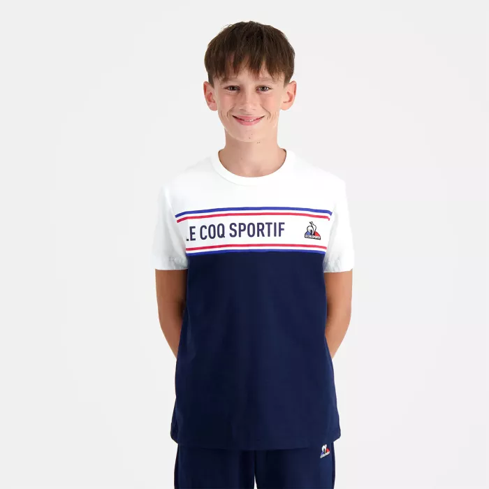 Junior LE COQ SPORTIF tricolore n°2 t-shirt