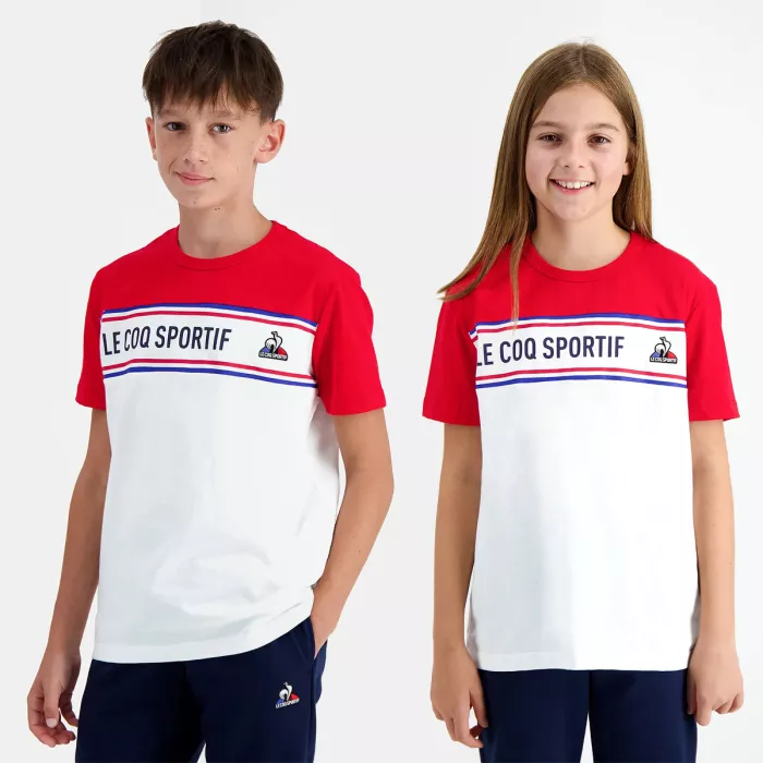 Junior LE COQ SPORTIF tricolore n°2 t-shirt