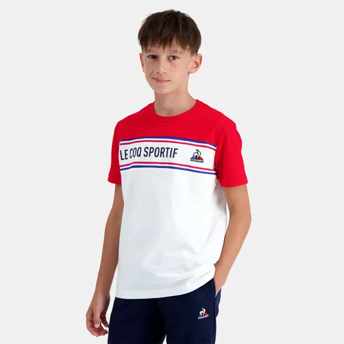 Junior LE COQ SPORTIF tricolore n°2 t-shirt