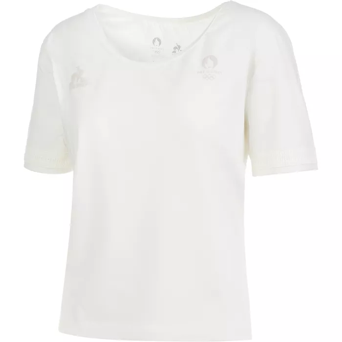 Women's LE COQ SPORTIF crop paris 2024 essentiel t-shirt