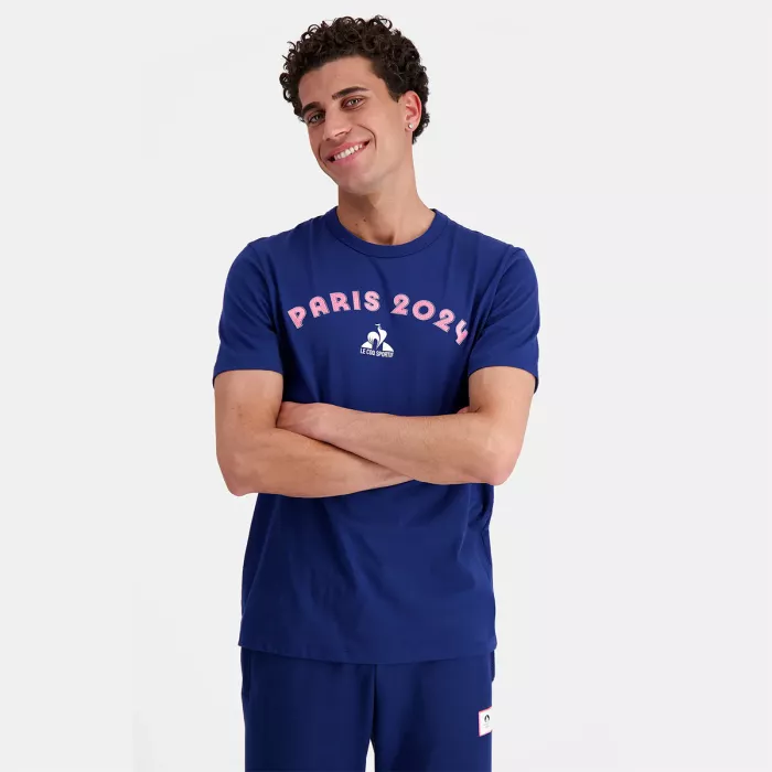 LE COQ SPORTIF paris 2024 graphique t-shirt