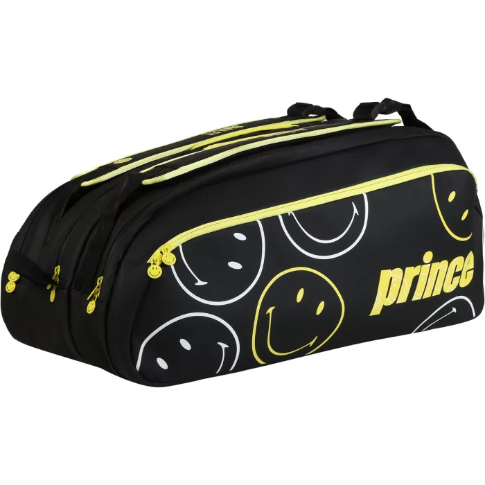 PRINCE/smiley perf 3 comp tennis bag