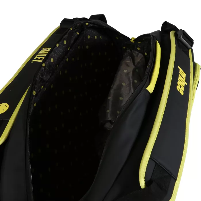 PRINCE/smiley perf 3 comp tennis bag