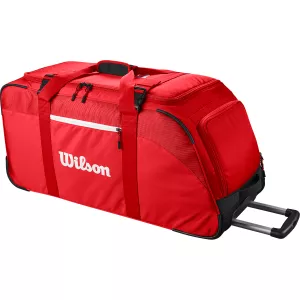 WILSON super tour red 2025 rolling bag