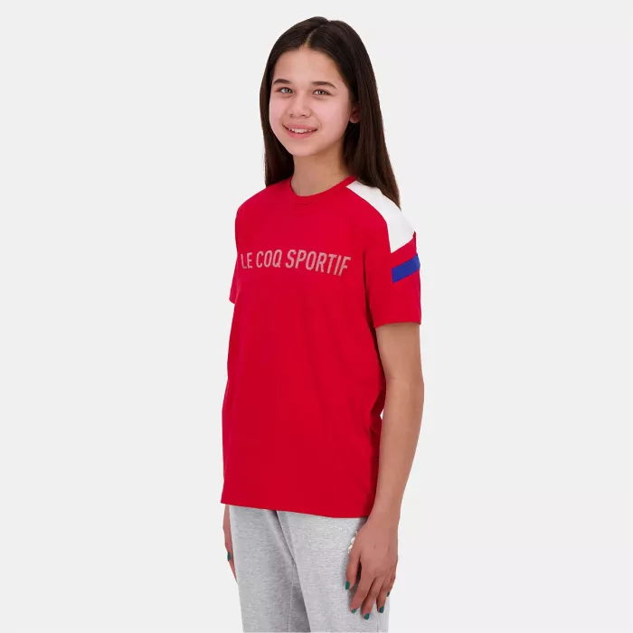 T-shirt LE COQ SPORTIF junior tricolore
