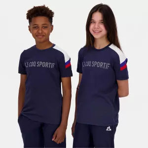 T-shirt LE COQ SPORTIF junior tricolore