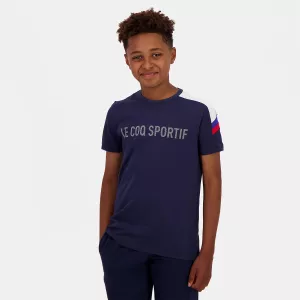 T-shirt LE COQ SPORTIF junior tricolore