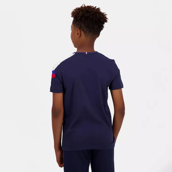T-shirt LE COQ SPORTIF junior tricolore