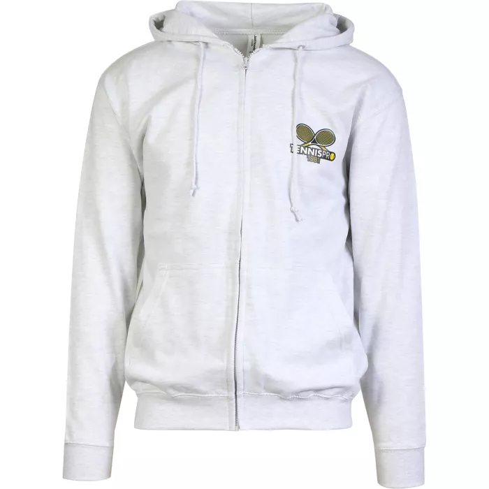 Sweat TENNISPRO mixte a capuche full zip