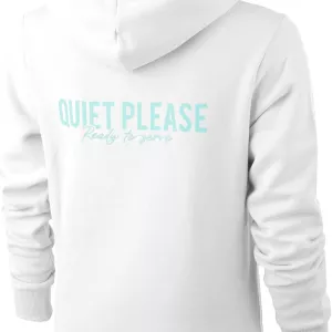 Women's QUIET PLEASE ready to serve hoodie
