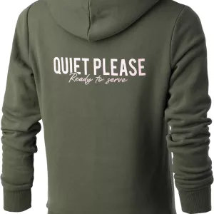 Women's QUIET PLEASE ready to serve hoodie