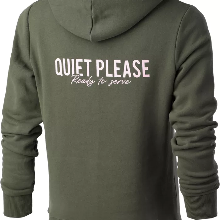 Women's QUIET PLEASE ready to serve hoodie