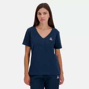 T-shirt LE COQ SPORTIF femme essentiel col v