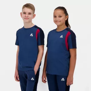 T-shirt LE COQ SPORTIF junior tricolore
