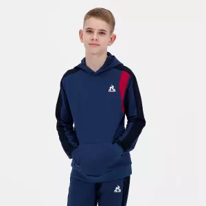 Sweat LE COQ SPORTIF junior tricolore a capuche