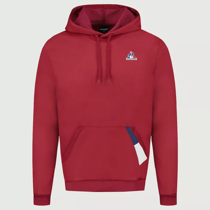 Sweat LE COQ SPORTIF tricolore a capuche