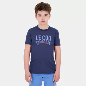 T-shirt LE COQ SPORTIF junior tricolore