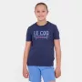 LE COQ SPORTIF trīskrāsu T-krekls junioriem
