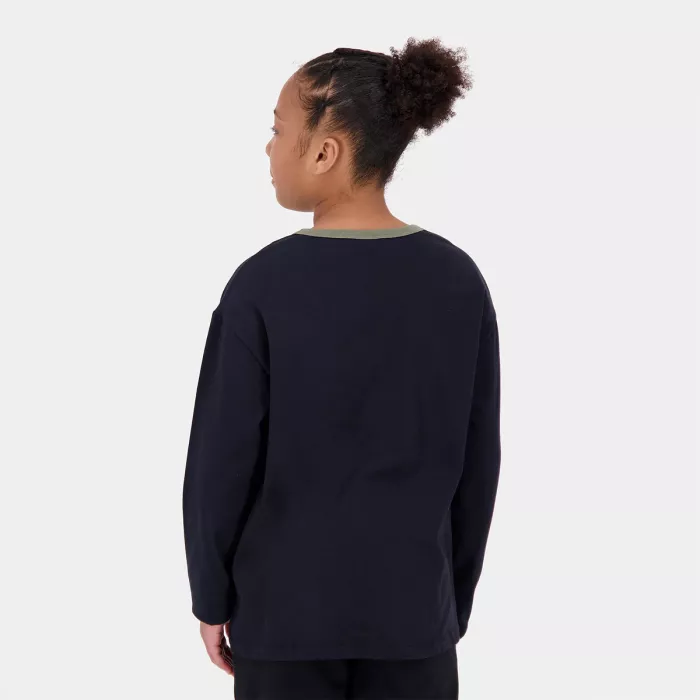 T-shirt LE COQ SPORTIF junior manches longues graphique