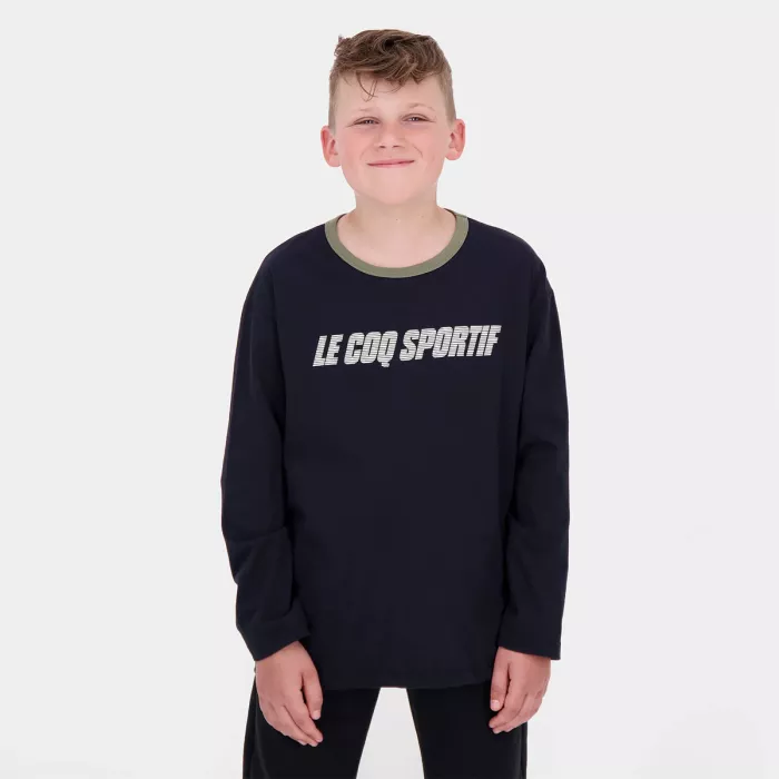 T-shirt LE COQ SPORTIF junior manches longues graphique