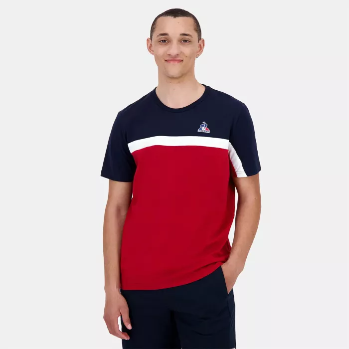 T-shir LE COQ SPORTIF tricolore