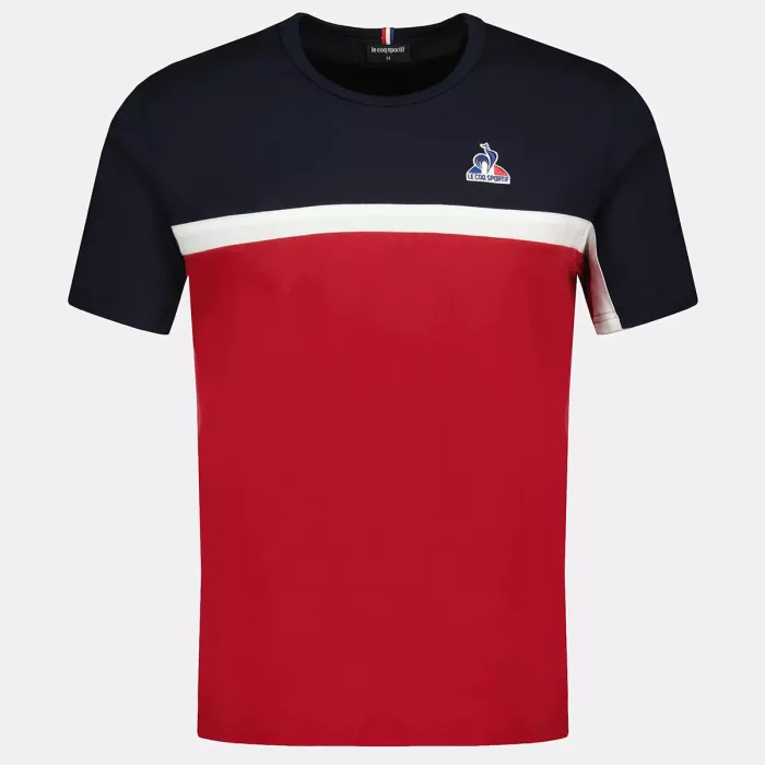 T-shir LE COQ SPORTIF tricolore