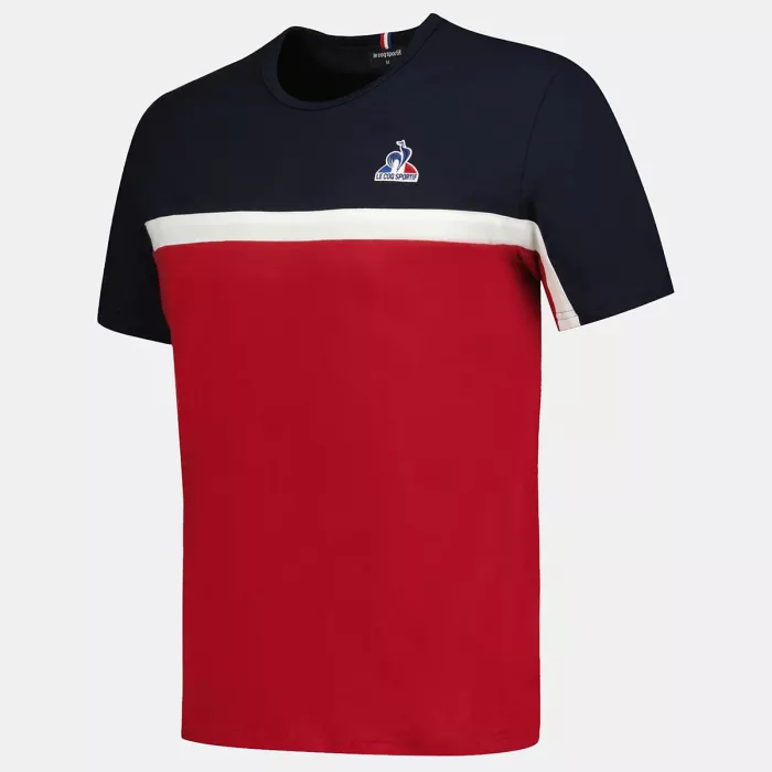 T-shir LE COQ SPORTIF tricolore
