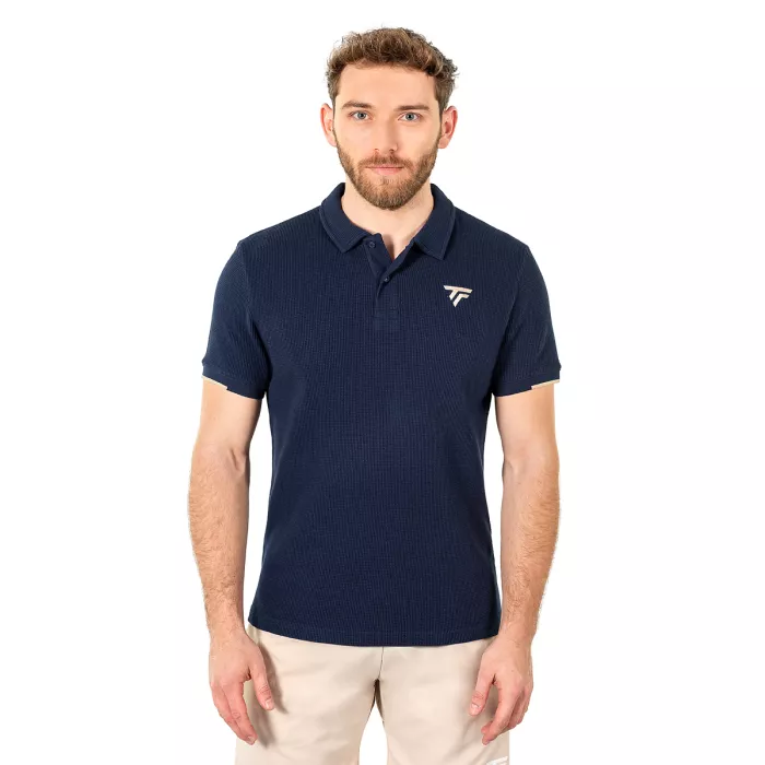 Polo TECNIFIBRE waffle marine 2025