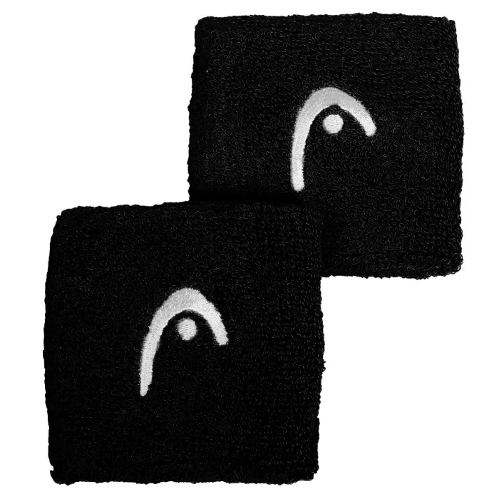 Pair of single-HEAD wristbands 2.5" wide
