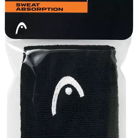 Pair of single-HEAD wristbands 2.5" wide