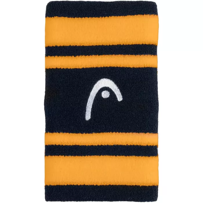 Paire de serre poignets HEAD double largeur 5" striped